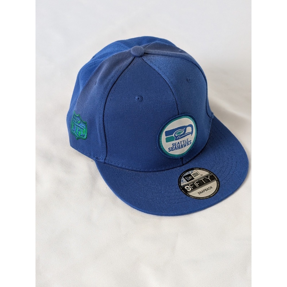 New Era Seattle Seahawks NFC Hat NFL Vintage Collection Embroidered Logo